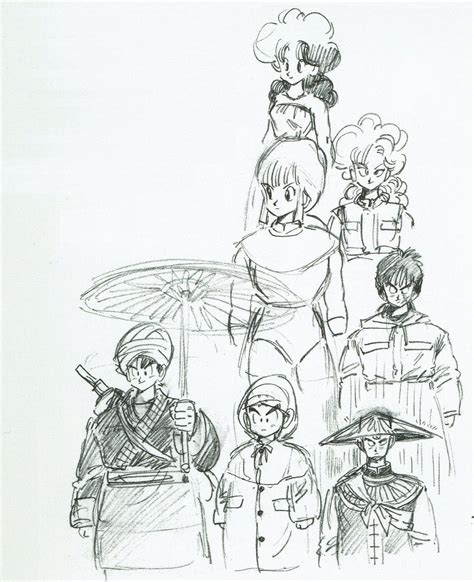 Akira Toriyama Sketches at PaintingValley.com | Explore collection of ...