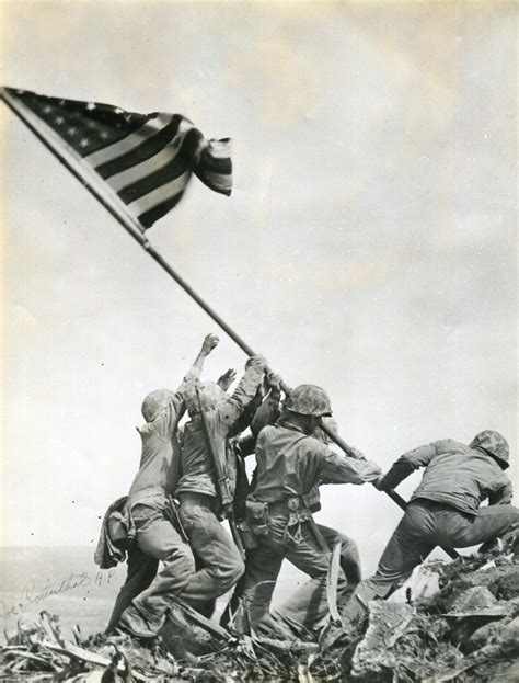 "Raising the Flag on Iwo Jima", 23 February 1945 | “HISTORIC… | Flickr
