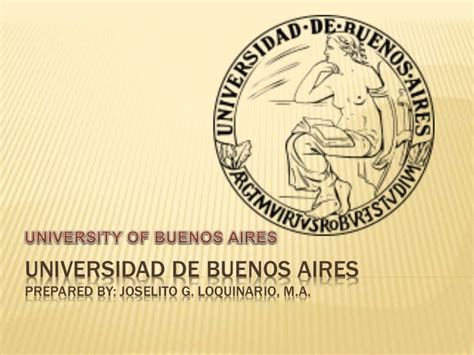 Universidad de buenos aires