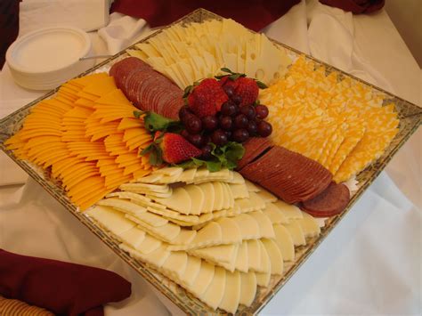 Beef Cheese Sausage Crackers Platters