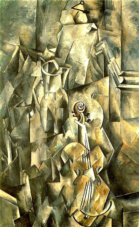 ARTENCYCLOPEDIA THE CUBISM GEORGES BRAQUE: THE CUBISM GEORGES BRAQUE