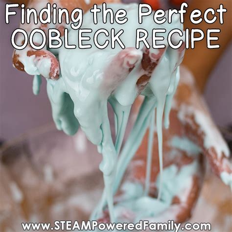 Ultimate Oobleck Science Fair Project - Finding the Best Oobleck ...