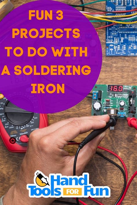 3 Fun Projects to Do with a Soldering Iron in 2021 | Soldering iron, Fun projects, Projects