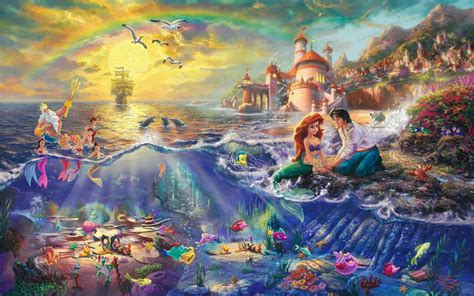 The Little Mermaid Wallpapers - Wallpaper Cave