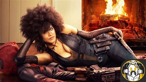 FIRST LOOK at Domino in Deadpool 2 - YouTube