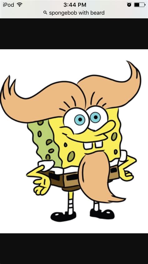 Spongebob with beard Blank Template - Imgflip