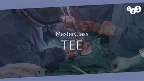 TEE MasterClass - Your introduction to TEE echocardiography - YouTube