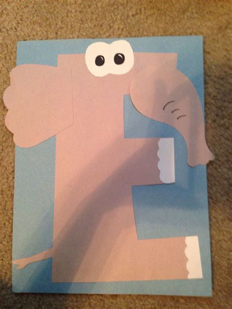 +30 Letter E Elephant Craft Template References | PeepsBurgh.Com