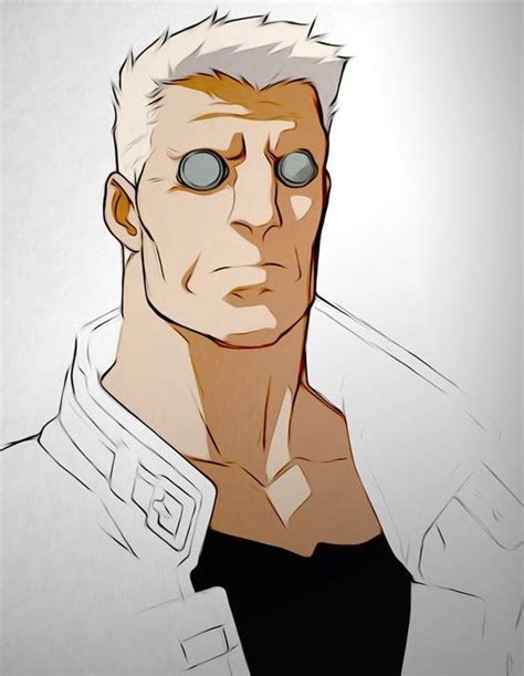 Bill Tench as Batou from Ghost in The Shell Art by DisAintJohn ...