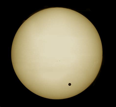 Venus Transit Animation, June 8th 2004