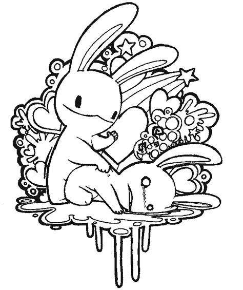 19 Honey Bunny Coloring Pages - Printable Coloring Pages