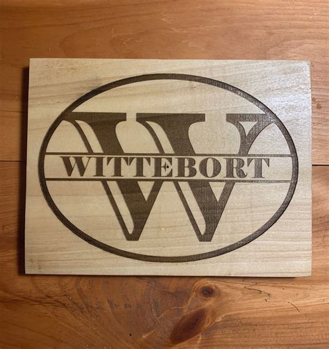 Custom Laser Engraved Wood Signs - Etsy