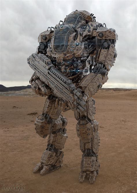 Juggernaut Mech Design desert by sancient on DeviantArt