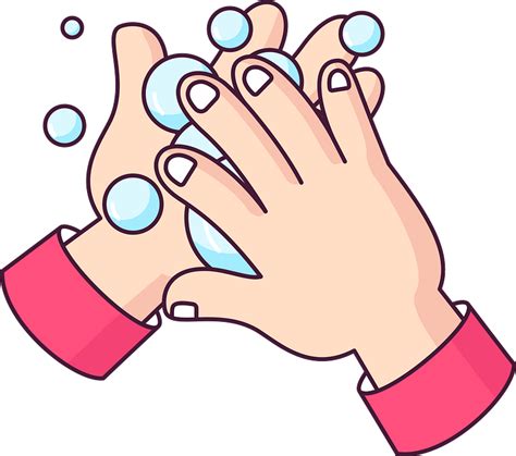 Wash hands clipart. Free download transparent .PNG | Creazilla