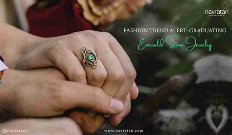 Fashion Trend Alert: Graduating Emerald Stone Jewelry