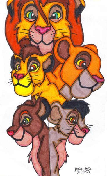 Simba and Nala's cubs by JwalsShop on DeviantArt