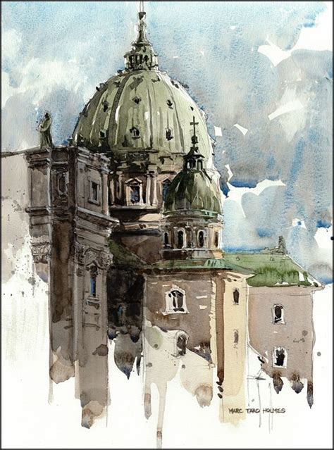 WordPress.com | Watercolor architecture, Urban sketching, Architecture ...