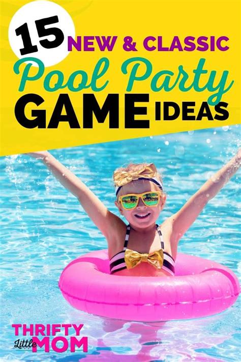 15 Classic and New Pool Party Games For All Ages | Pool party games, Pool games, Fun pool games