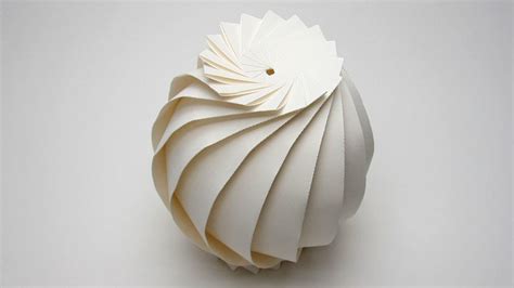 Easy Origami Sphere (16 Flaps) Full Tutorial - [Jun Mitani ]