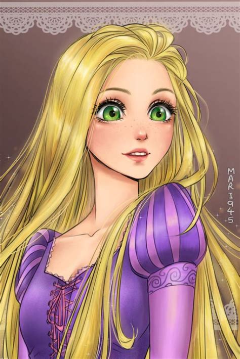 I Draw Disney Princesses As Anime Characters | Bored Panda