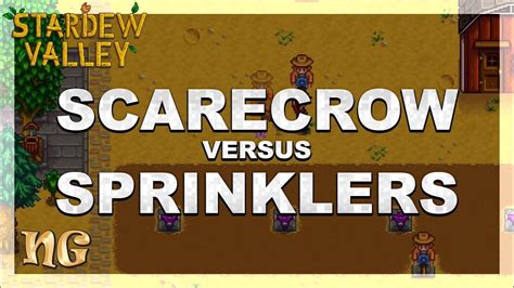 Stardew Valley Tips: Scarecrow versus Sprinklers - layout optimization ...