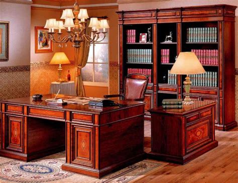 Traditional Home Office Ideas | Luxury office furniture, Home office ...