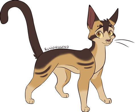 100+ Warrior Cats Challenge! Day 39: RUNNINGWIND - warrior cats designs