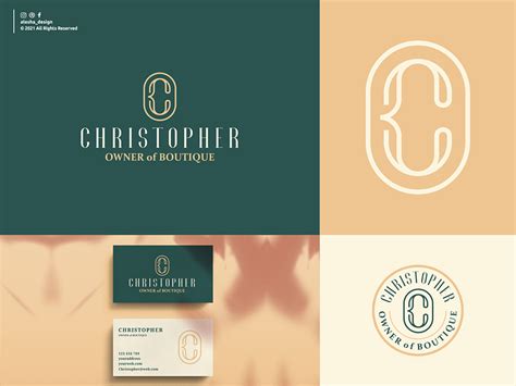 CHRISTOPHER LOGO DESIGN by alesha design on Dribbble