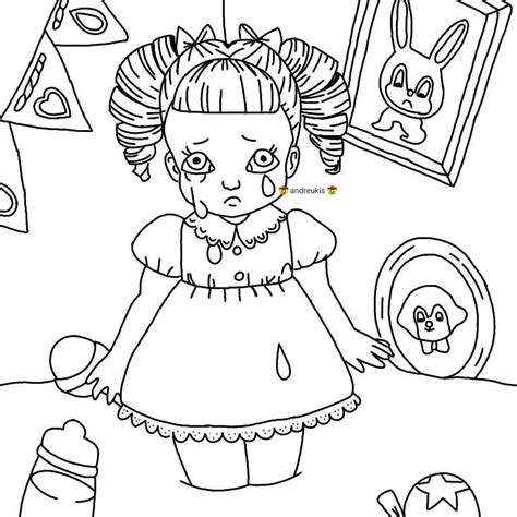 🖤 Cry Baby Coloring Book Digital(echo por mí ewe) 🖤 | •Crybabies• Amino