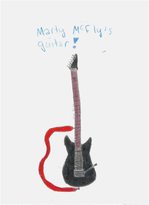 Marty McFly's guitar by CrimsonAndClover95 on DeviantArt