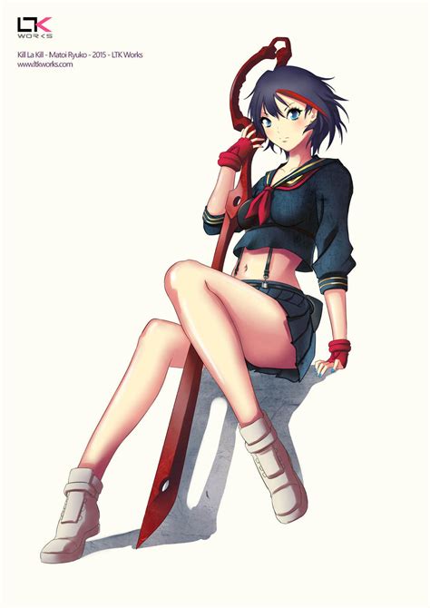 Kill La Kill Fanart Matoi Ryuko by ltkworks on DeviantArt