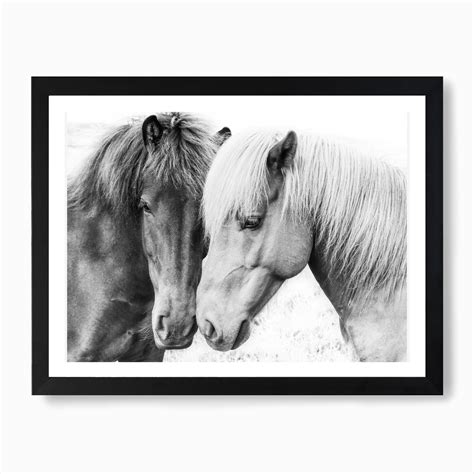 Horse Love Wall Art Print | Free Shipping | Fy Unframed Art Prints, Wall Art Prints, Canvas ...