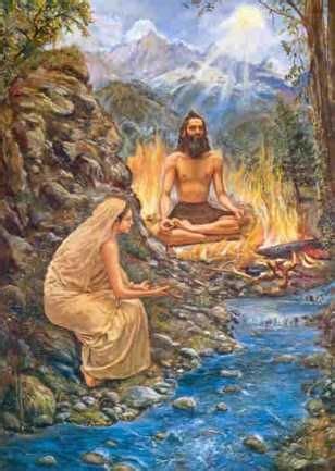 MAHARAJA_PRTHU_PERFORMING_FIRE_TAPAS_IN_SUMMER_VANAPRASTHA_ASHRAM | Indian saints, How to plan ...