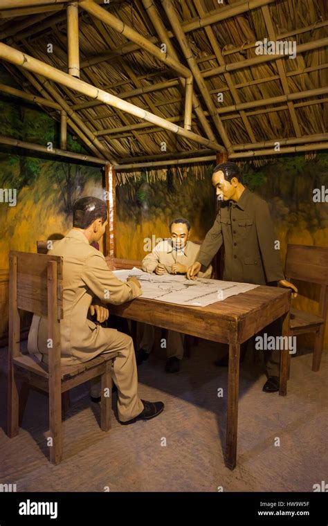 Vietnam, Dien Bien Phu, Dien Bien Phu Museum, Vietnamese battlefield diorama Stock Photo - Alamy