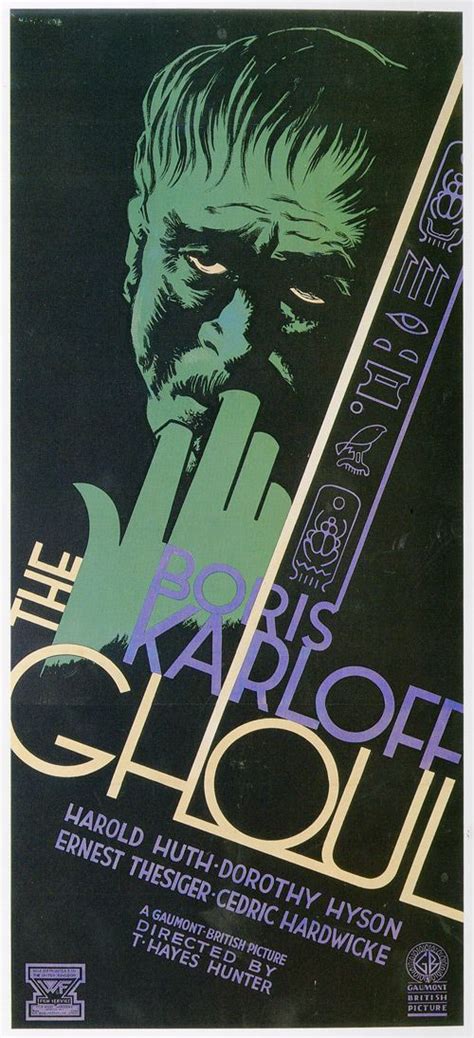 The Ghoul (1933) | Ghoul movie, Horror movies, Horror movie posters