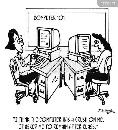 Computer Class Cartoons and Comics - funny pictures from CartoonStock