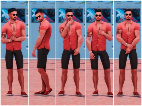 Male Pose Pack 4 | Male poses, Poses, Sims 4