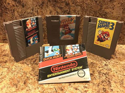 Buy Super Mario Bros/Duck Hunt, Super Mario 2, and Super Mario 3 NES Bundle Online at ...