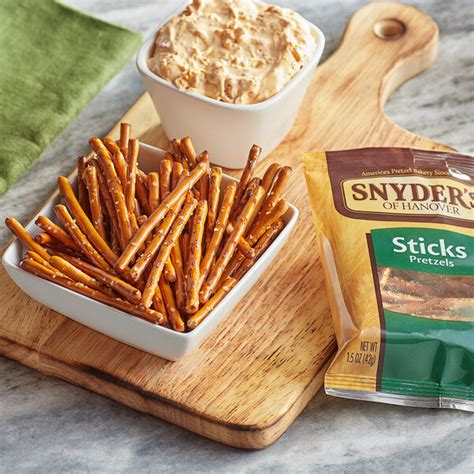 Snyder's of Hanover Pretzel Sticks 1.5 oz. - 60/Case