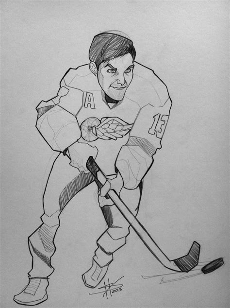 Pavel Datsyuk by SaraHowardWorks on DeviantArt