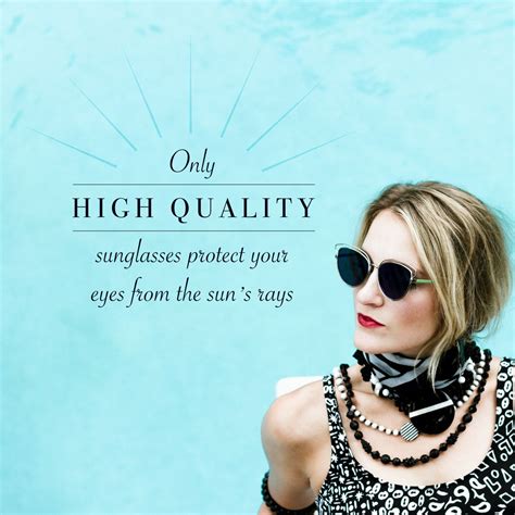 CHEAP SUNGLASSES OFTEN lack UV protection and could leave your eyes vulnerable to the sun’s ...