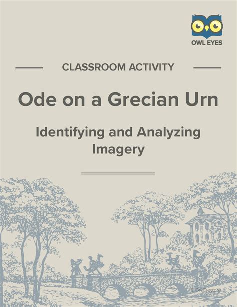 Ode on a Grecian Urn Imagery Activity - Owl Eyes