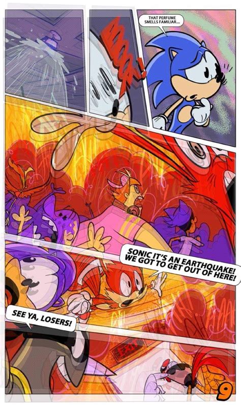 Adventures of Sonic The Hedgehog: The stories Continue - Adventures of Sonic comic pg ~9~