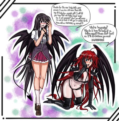 Head Swap - Raynare x Rias High School DxD (COM) by UmbraCallistis on DeviantArt