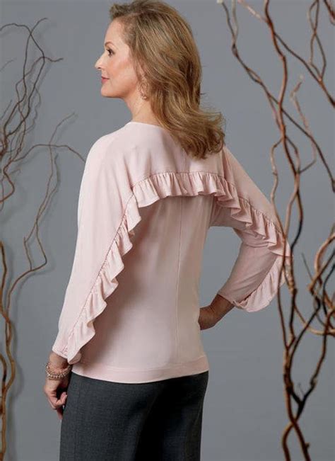 Misses' Tops Collection Womens Tops Ruffled Laced - Etsy