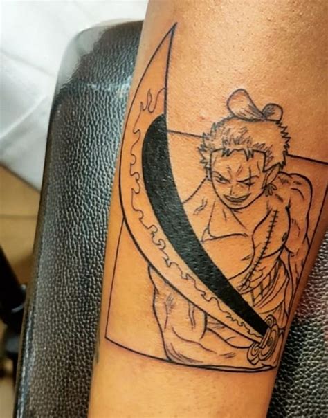 Roronoa Zoro Tattoo - Legendary One Piece Ink