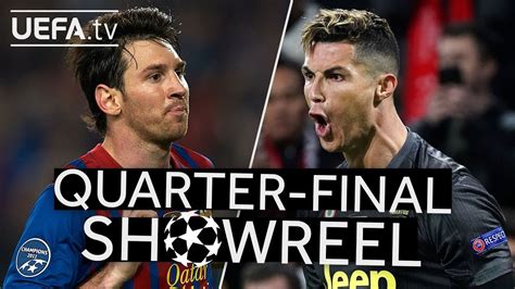 The best MESSI and RONALDO goals in the #UCL Quarter-finals!! - YouTube