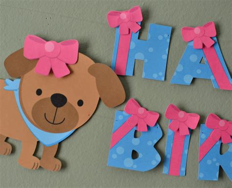 Puppy Birthday Party Dog Party Supplies Puppy Birthday | Etsy