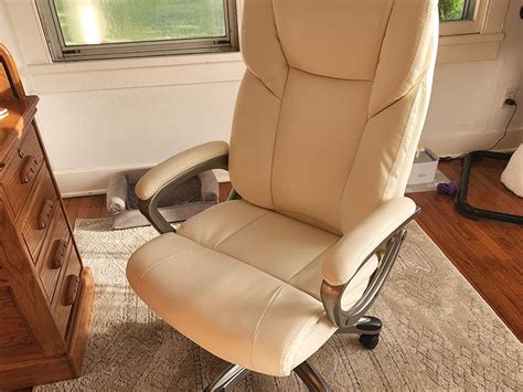 Amazon Basics High-Back Leather Office Chair Only $66.96 Shipped ...