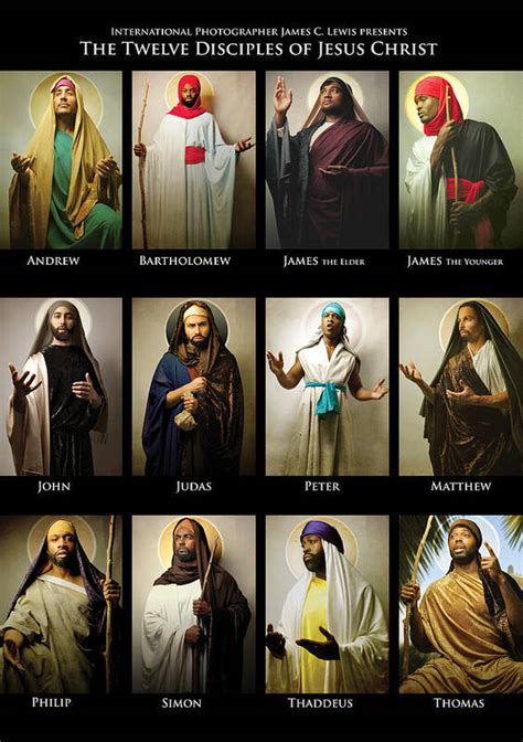 The Twelve Disciples of Jesus Christ Art Print by Icons Of The Bible